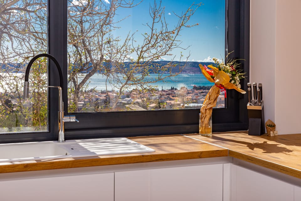 Villa, Private Pool | Private kitchen | Full-size fridge, microwave, oven, stovetop