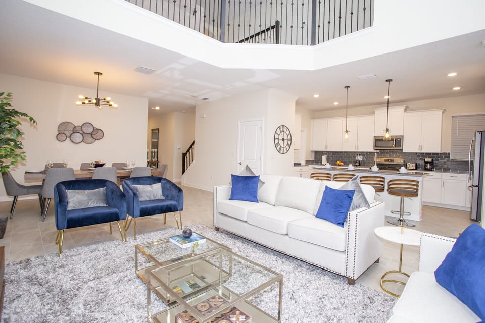 House, 5 Bedrooms | Living area | 60-inch Smart TV with cable channels, TV, Netflix