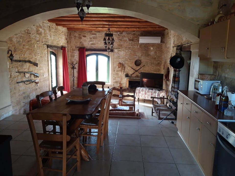 Villa | Bathroom | Hair dryer, towels