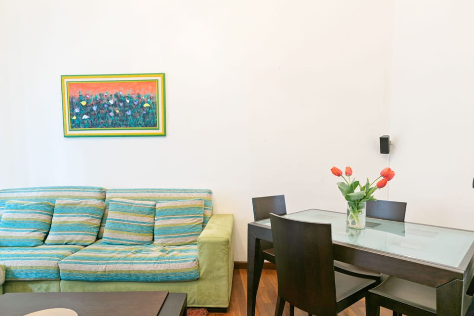Apartment, 3 Bedrooms | Living area | Flat-screen TV
