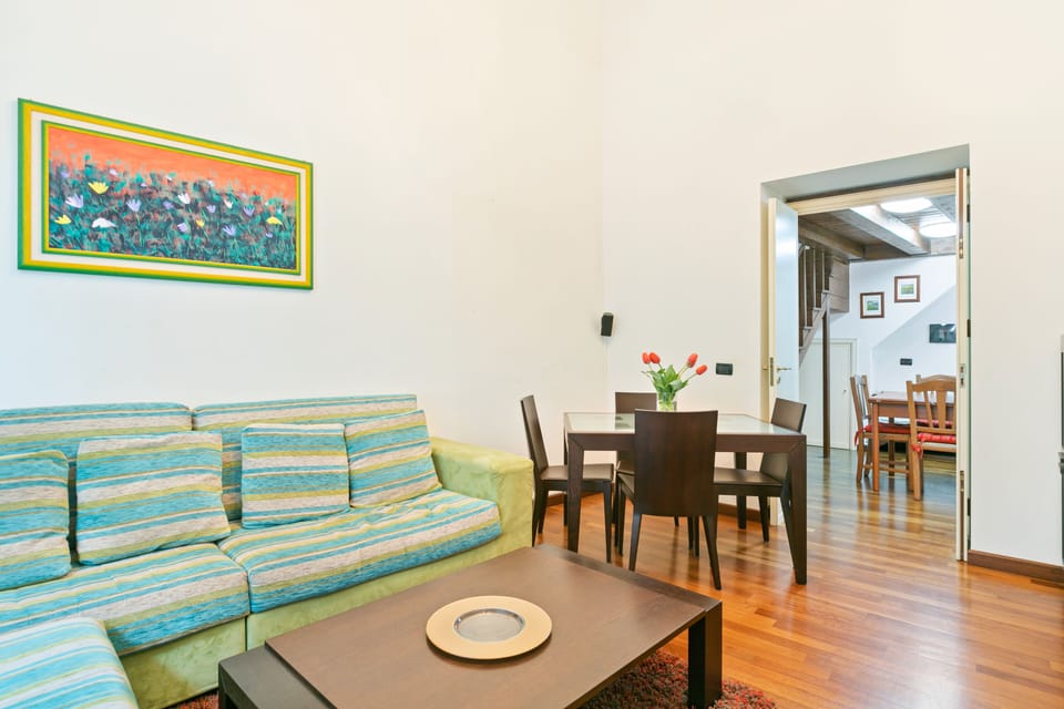 Apartment, 3 Bedrooms | Living area | Flat-screen TV
