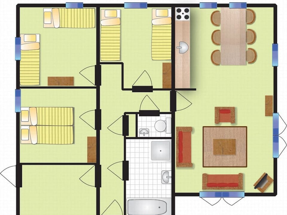 Bungalow | Floor plan