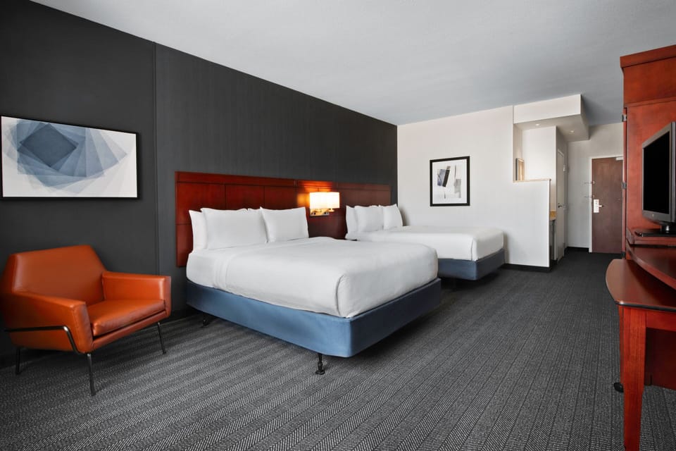In-room safe, desk, blackout drapes, iron/ironing board