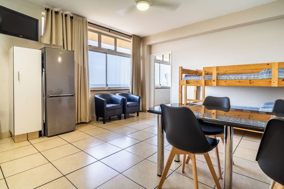 4 Sleeper Flat (1 BR BTH+SHR, sea view) (12) | Living area | 32-inch TV with satellite channels, table tennis