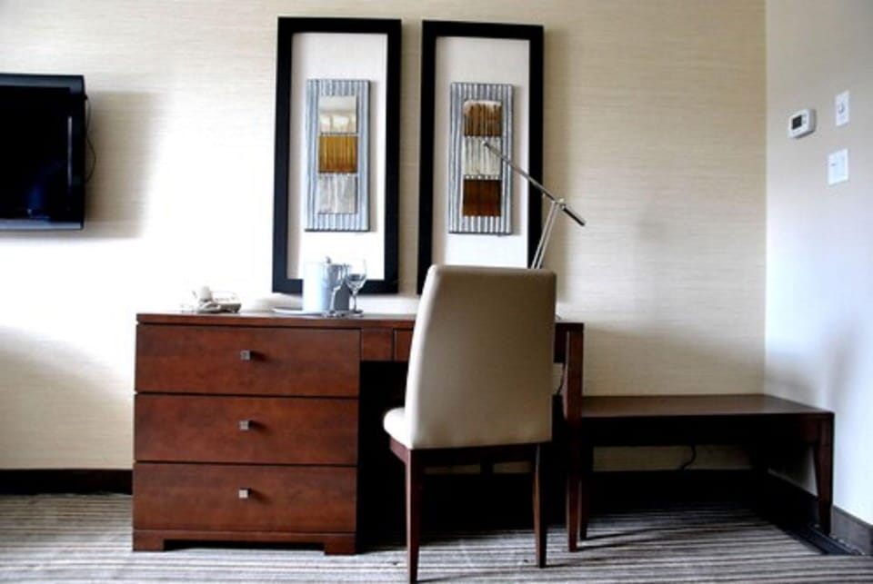 Room, 2 Queen Beds, Single Whirlpool Tub | Premium bedding, blackout drapes, soundproofing, free WiFi