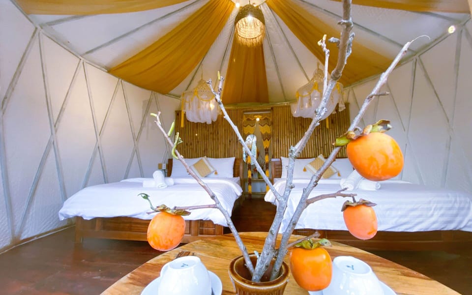Panoramic Double Room | Egyptian cotton sheets, premium bedding, pillowtop beds, minibar