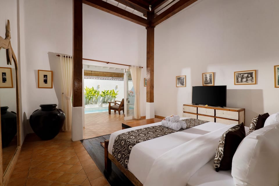 Two-Bedroom Villa | Premium bedding, minibar, in-room safe, individually decorated