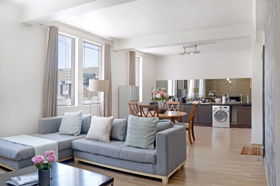 Apartment | Living area | 32-inch Smart TV with digital channels, streaming services