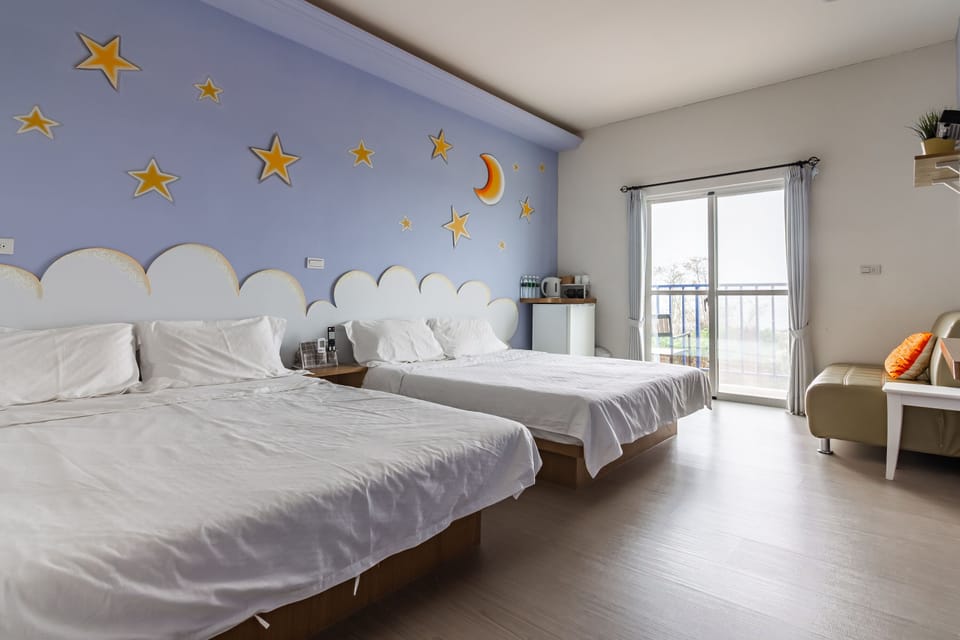 Quadruple Room, Balcony, Ocean View | Blackout drapes, free WiFi, bed sheets