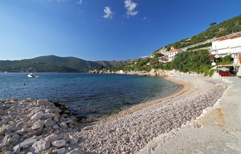 Beach nearby, sun loungers, beach umbrellas, kayaking