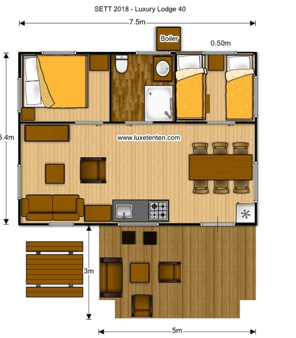 Tent | Floor plan