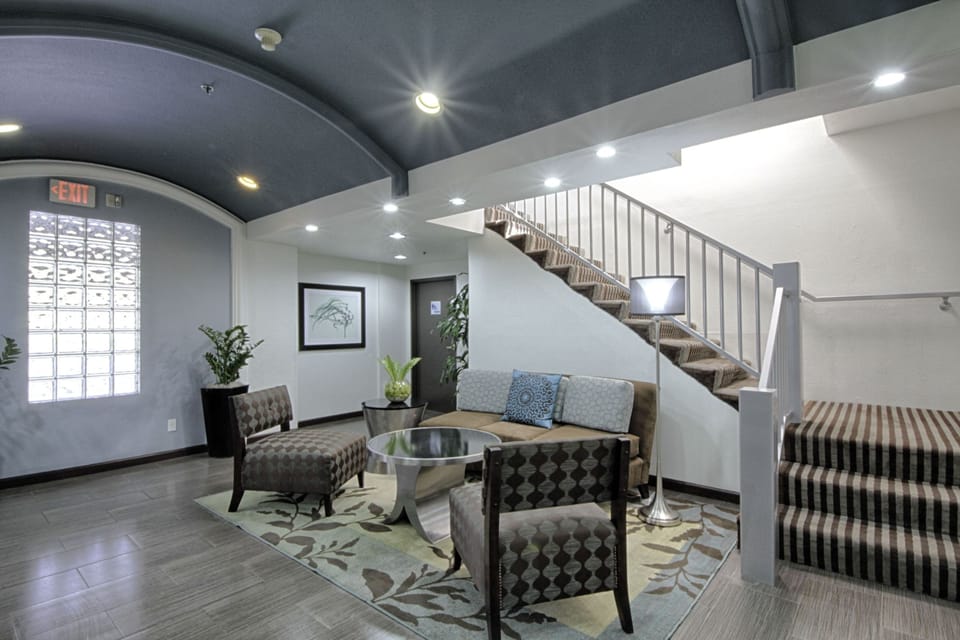 Lobby sitting area