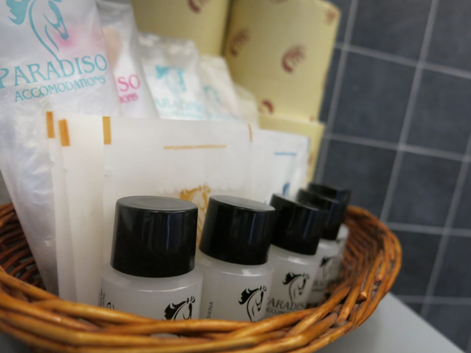Deluxe Studio, 1 Bedroom | Bathroom amenities | Shower, free toiletries, hair dryer, slippers