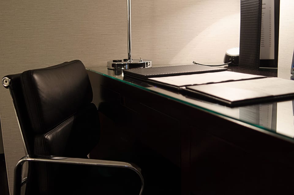 In-room business center