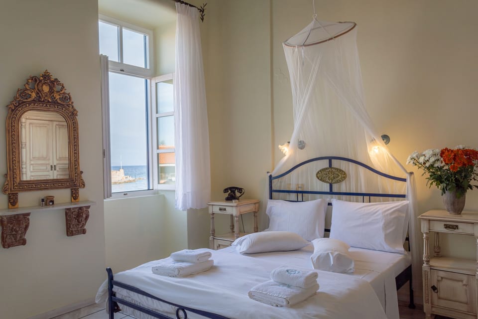 Standard Room, Sea View | In-room safe, soundproofing, iron/ironing board, free cribs/infant beds