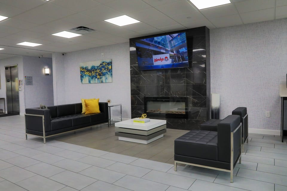 Lobby sitting area