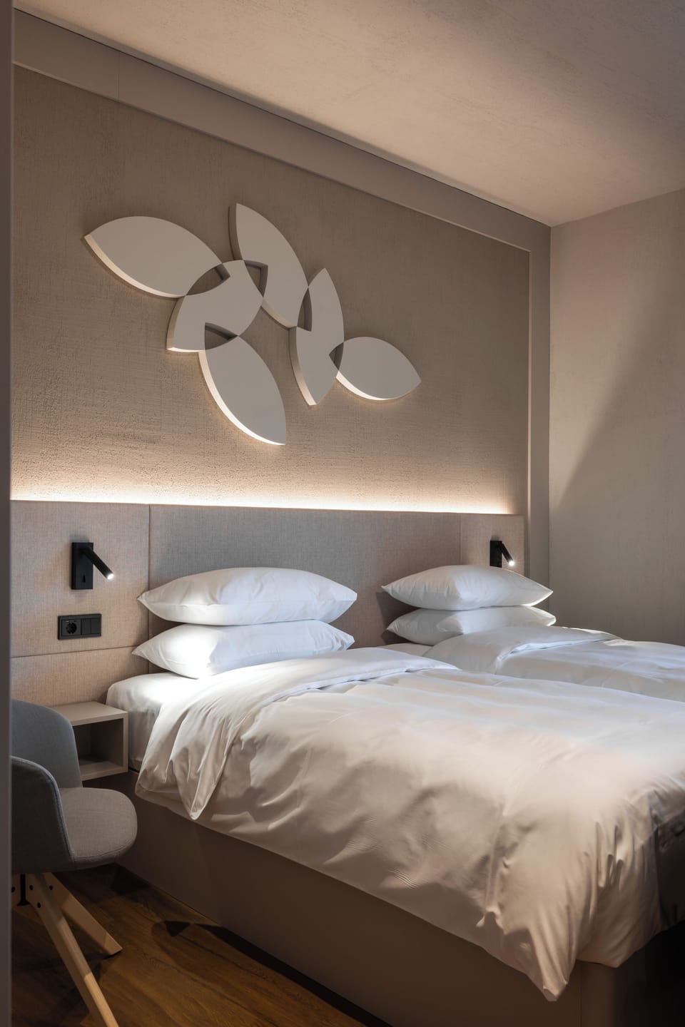 Twin Room | Premium bedding, memory foam beds, in-room safe, desk
