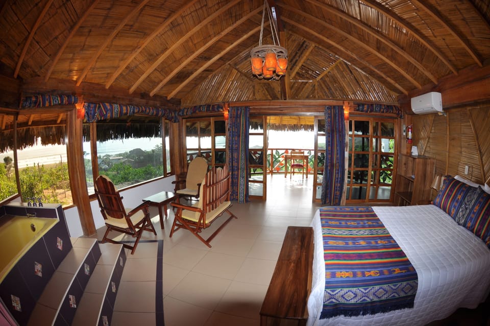 Luxury Cabin | Egyptian cotton sheets, down comforters, pillowtop beds, in-room safe