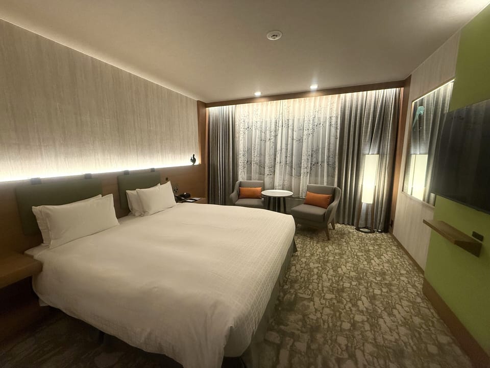 Newly Renovated Double Room Non-Smoking (Dec 2025) | Premium bedding, blackout drapes, iron/ironing board, free WiFi