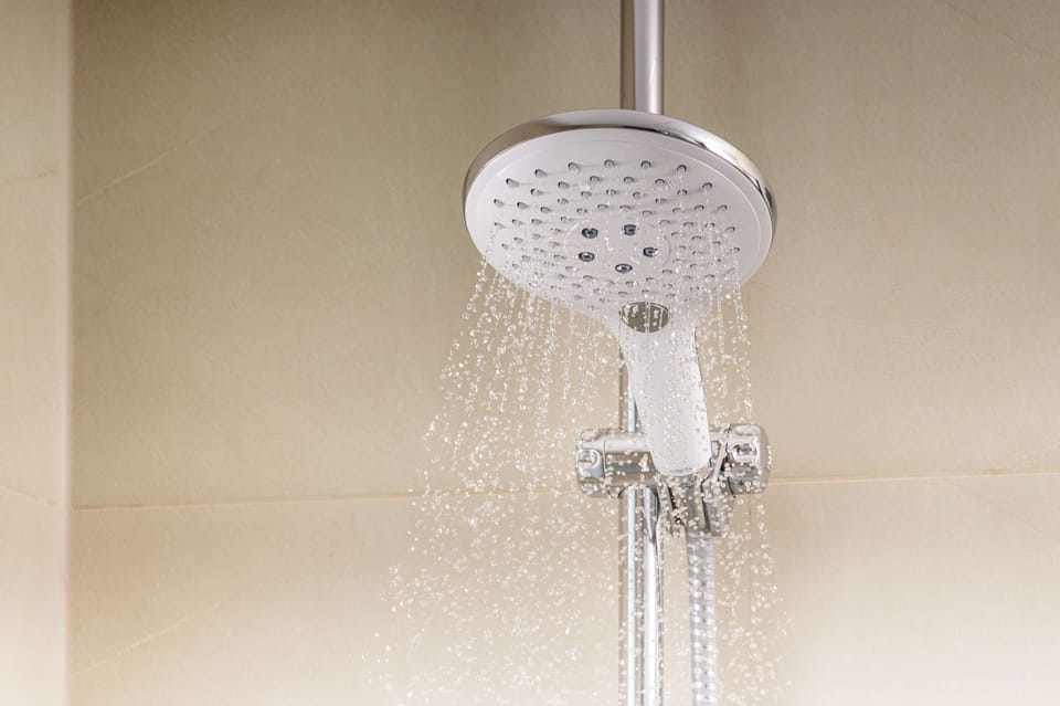 Bathtub, eco-friendly toiletries, hair dryer, bidet