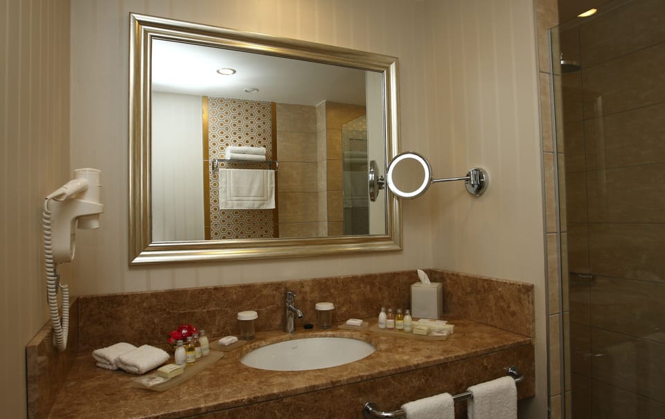 Junior Suite | In-room safe, free cribs/infant beds, rollaway beds, WiFi
