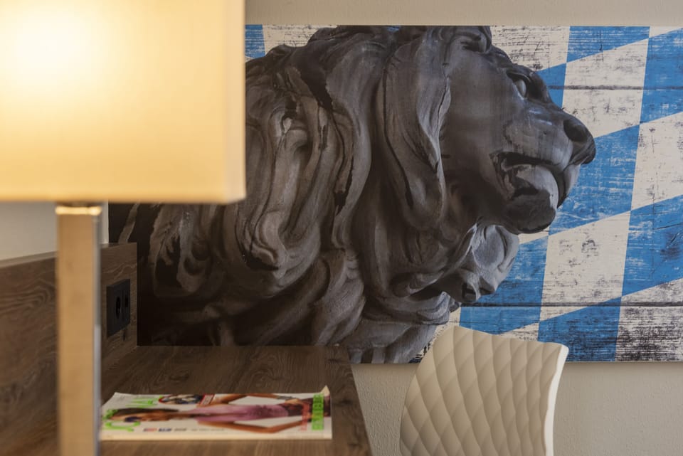 109-cm flat-screen TV with satellite channels, TV, books