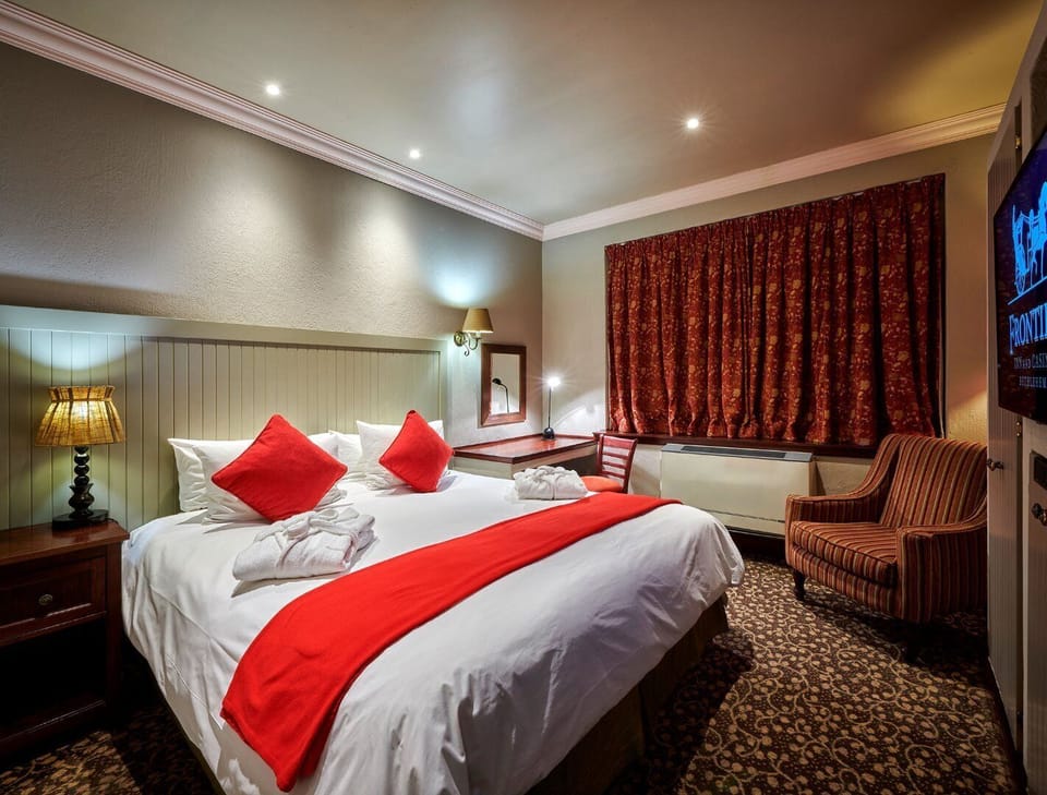 In-room safe, desk, blackout drapes, iron/ironing board (on request)
