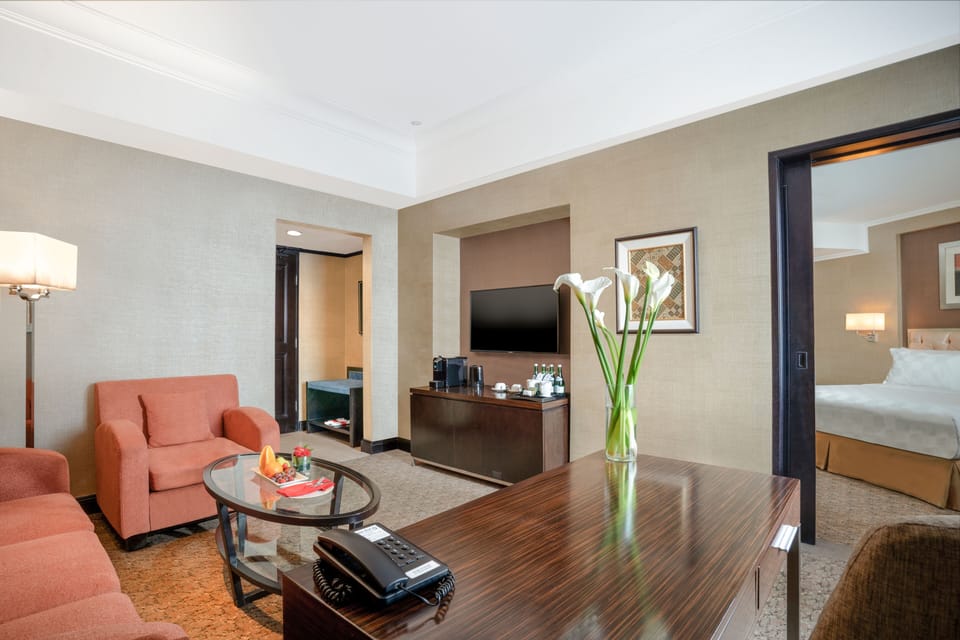 Junior Suite | Living area | LCD TV