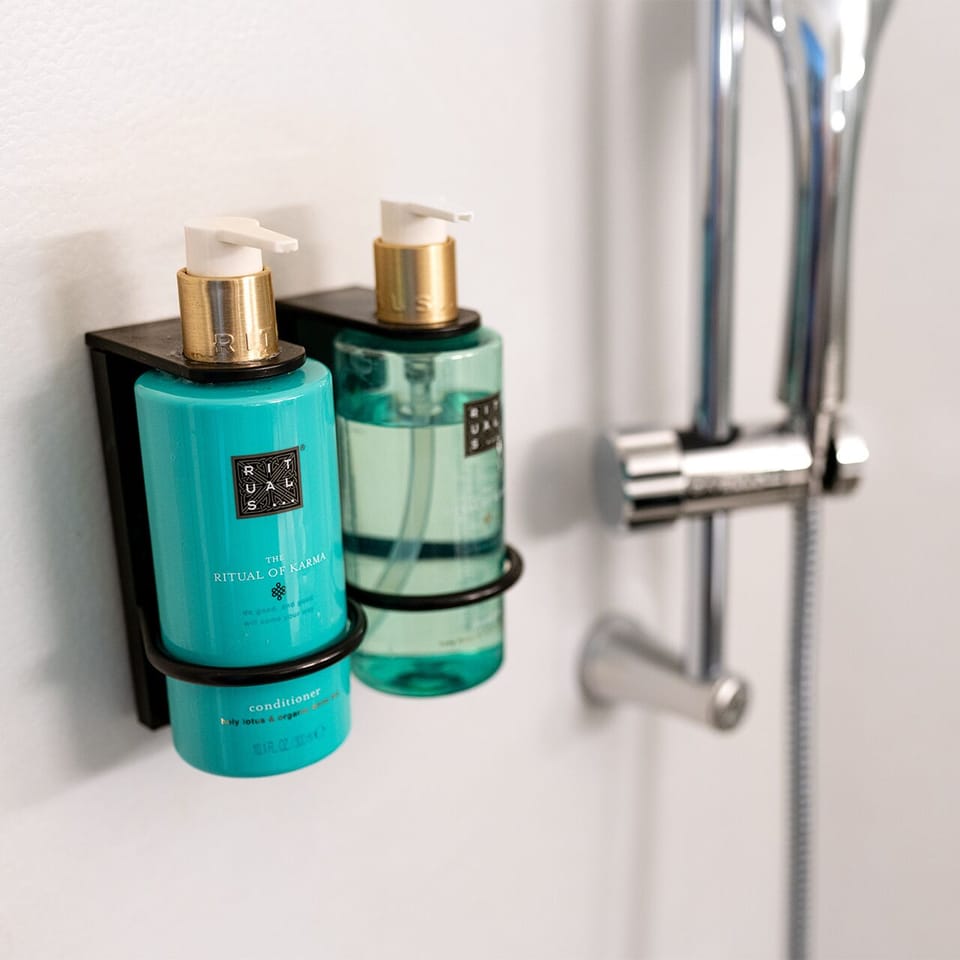 Luxury Double Room, 1 Bedroom (Mini) (Spa not included) | Bathroom | Shower, hair dryer, towels, soap