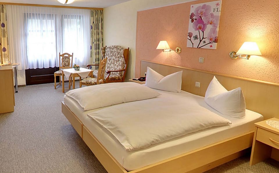 Double Room, 1 Queen Bed, Non Smoking, Mountain View | Hypo-allergenic bedding, minibar, in-room safe, individually furnished