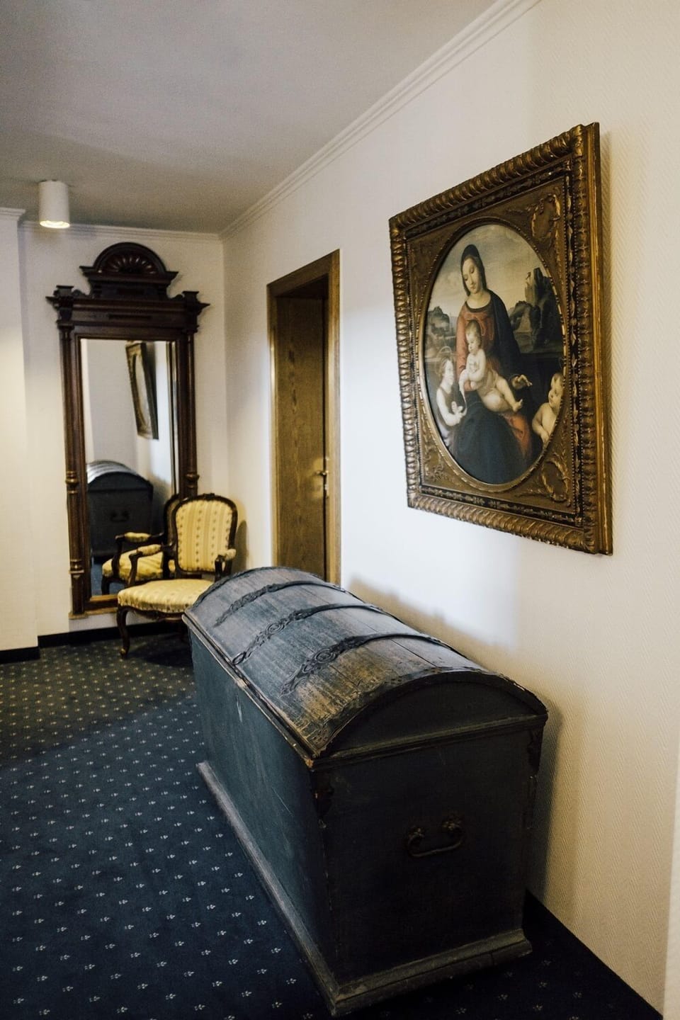 Interior entrance