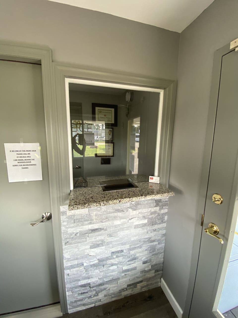 Front of property