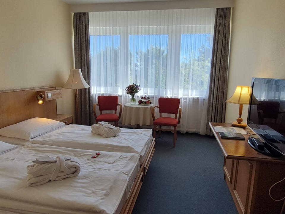 Comfort Double Room, Mountain View | Laptop workspace, free WiFi, bed sheets