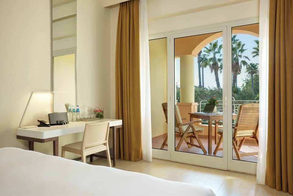 Standard Double Room, Garden View | Premium bedding, down comforters, minibar, in-room safe