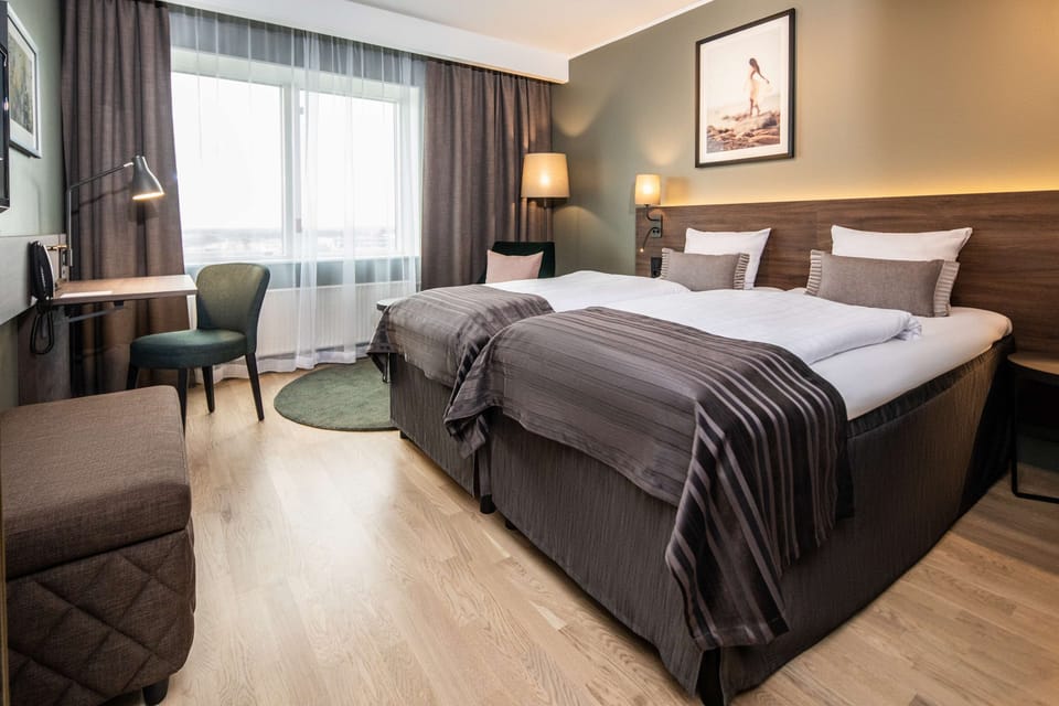 Standard Double Room | Blackout drapes, iron/ironing board, free WiFi, bed sheets