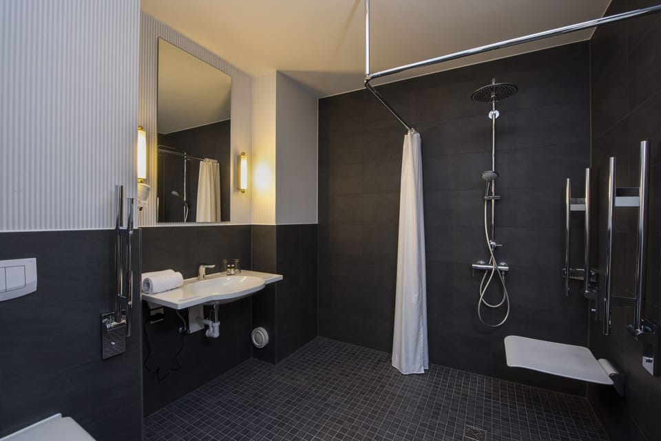 Junior Suite, 1 Bedroom | Bathroom | Shower, eco-friendly toiletries, hair dryer, towels