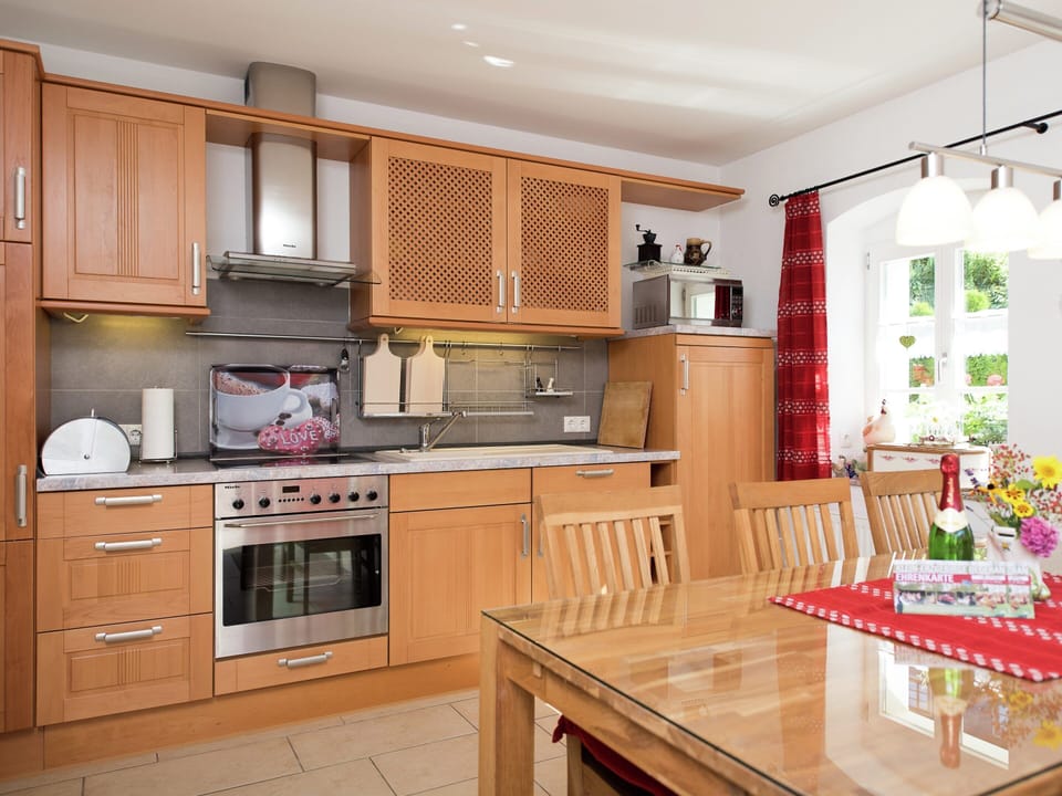 Microwave, coffee/tea maker, highchair