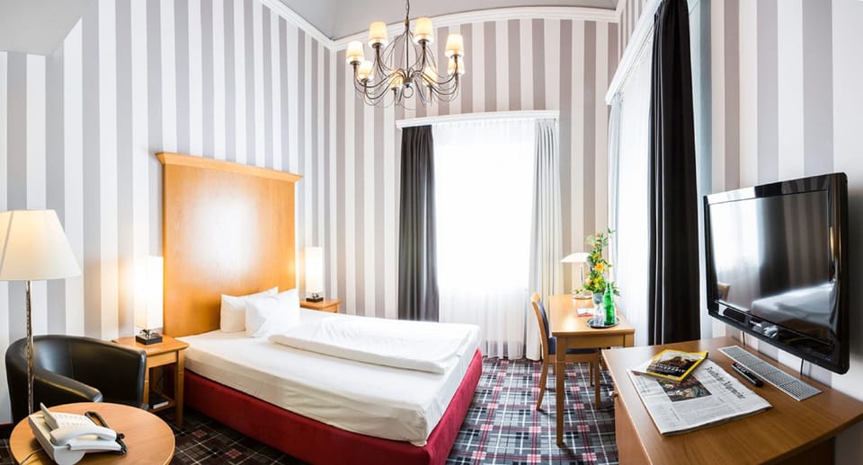 Comfort Double Room | Premium bedding, in-room safe, desk, soundproofing