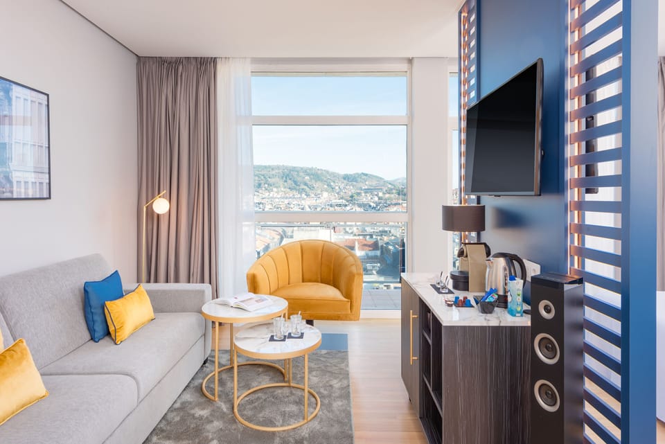 Room, Terrace, Sea View (Townhouse) | Living room | TV