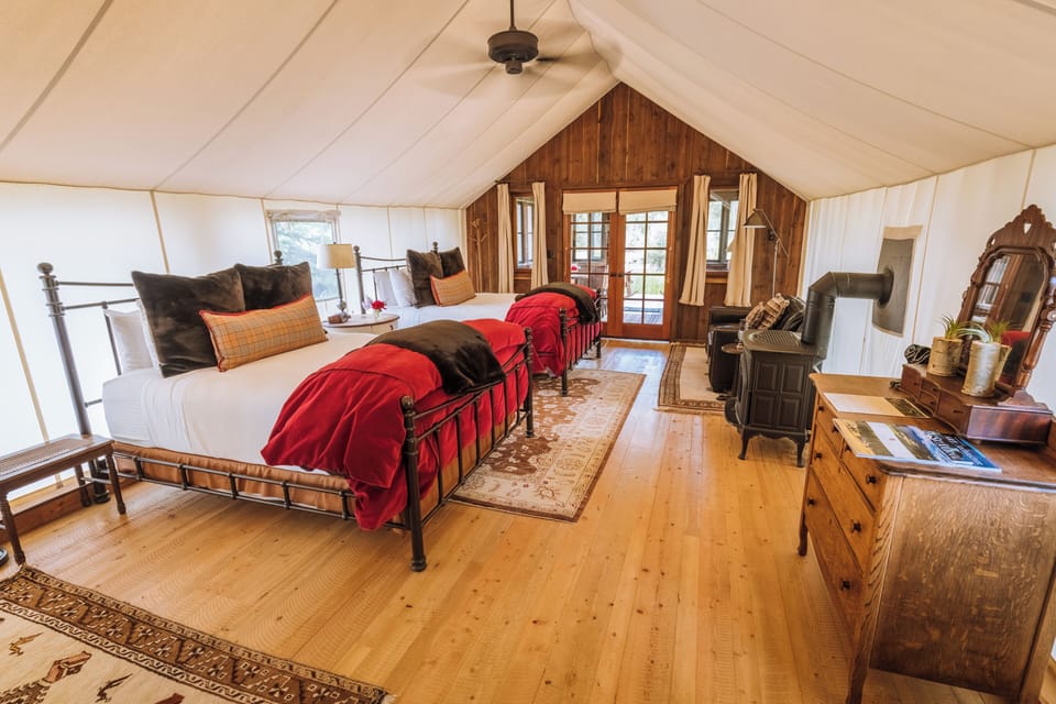 Classic Cabin (Canvas) | Premium bedding, down comforters, pillowtop beds, minibar