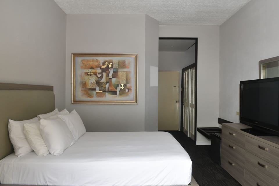 Standard Room, 1 Bedroom, Balcony | Desk, blackout drapes, iron/ironing board, high-speed internet