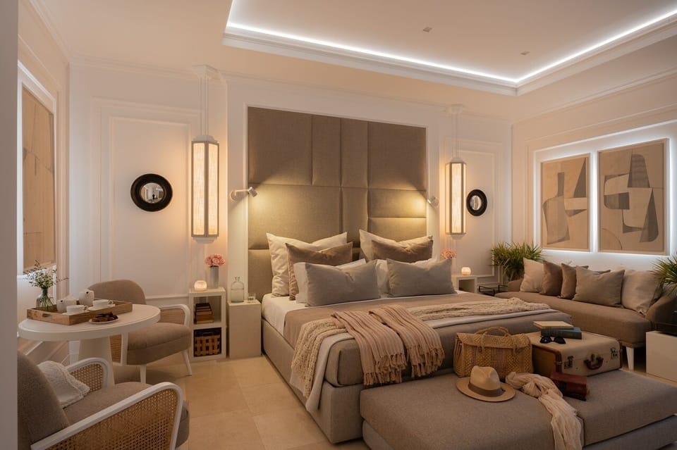 Premium Double or Twin Room, 1 Double Bed | Minibar, in-room safe, individually decorated, blackout drapes