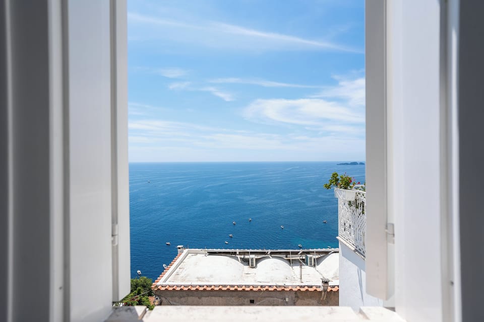 Superior Double or Twin Room, Terrace, Sea View | Bathroom | Shower, free toiletries, hair dryer, slippers
