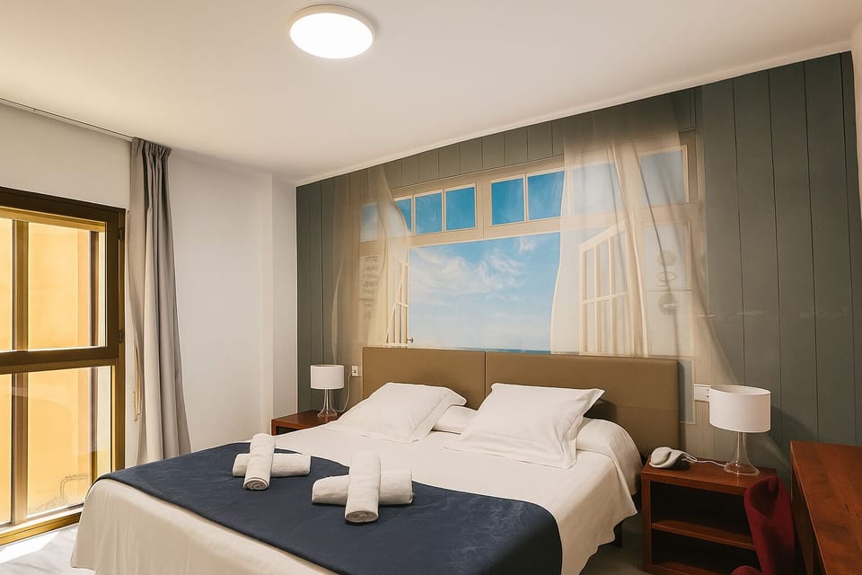 Classic Double Room | Down comforters, desk, blackout drapes, soundproofing