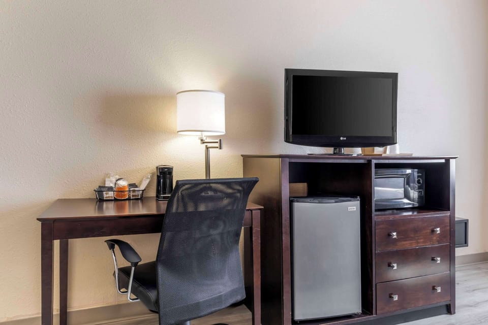 Room, 1 King Bed, Accessible, Non Smoking | Desk, laptop workspace, blackout drapes, soundproofing