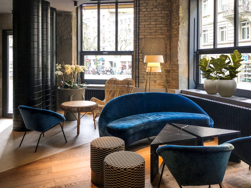 Lobby sitting area