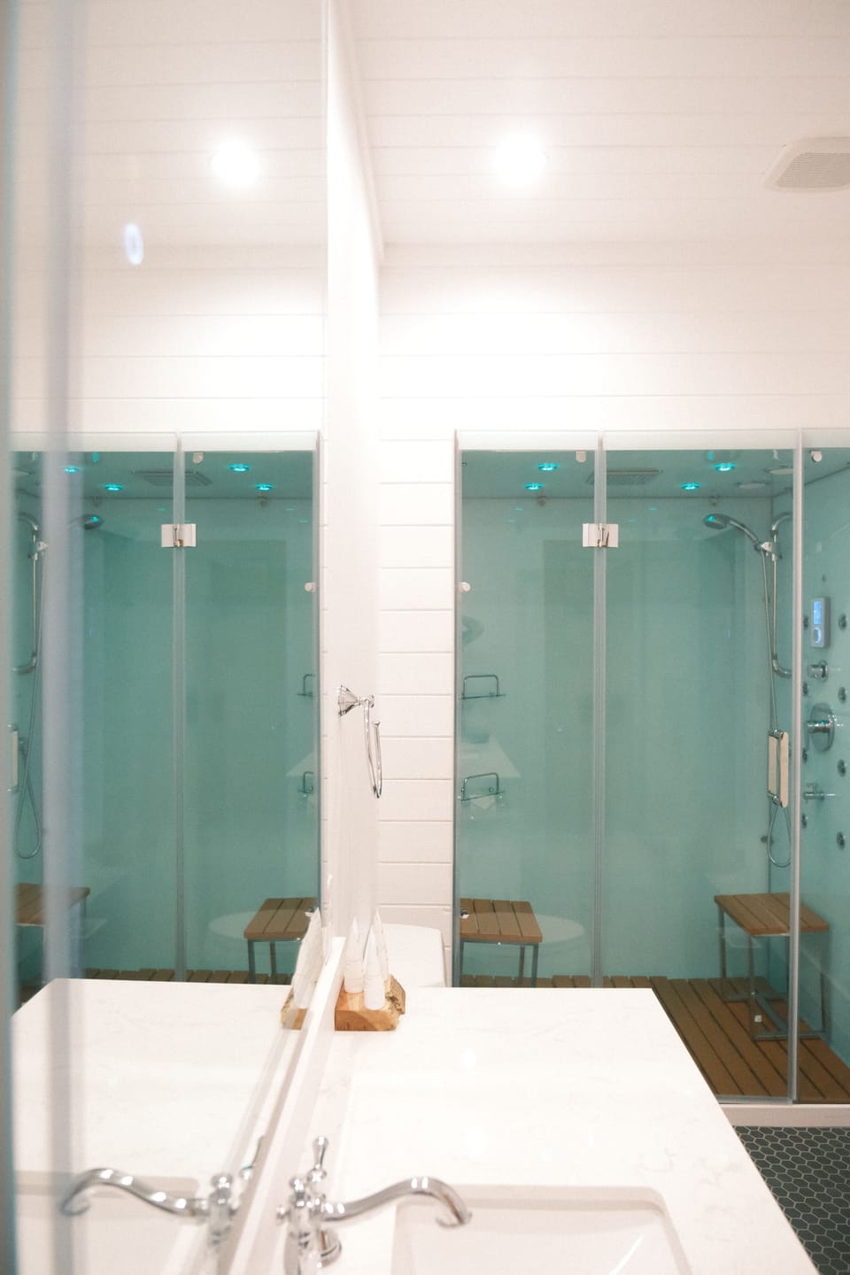 Free toiletries, hair dryer, towels, soap