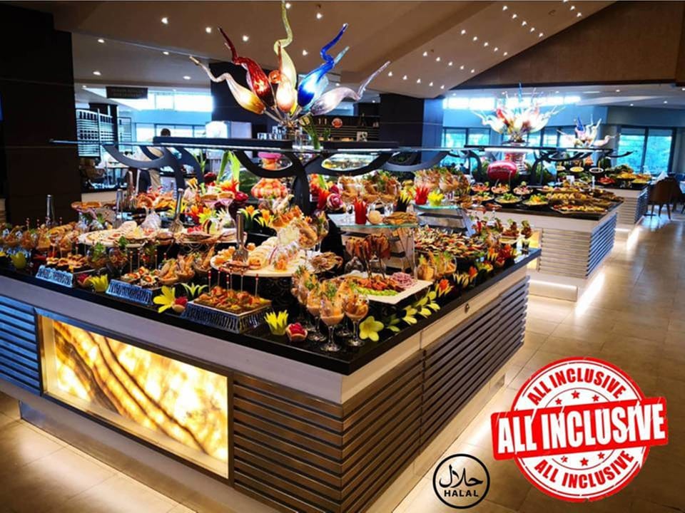 Free buffet breakfast