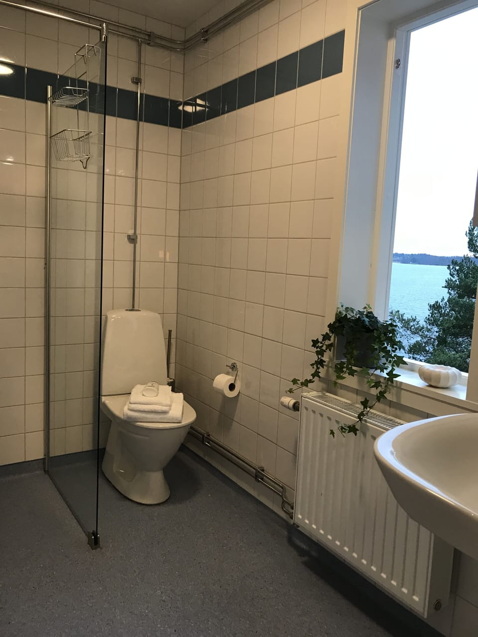 Shared bathroom