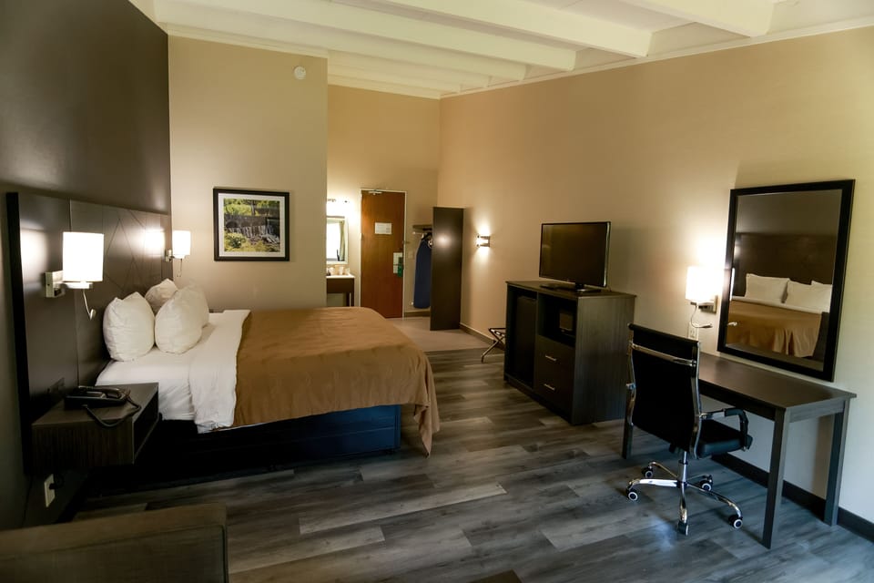 Suite, Non Smoking | Desk, laptop workspace, iron/ironing board, WiFi (free)